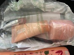 Clinique Gift Set 5 Piece Makeup Skincare Bag, Moisture Surge, Gel Eyeliner, Eye