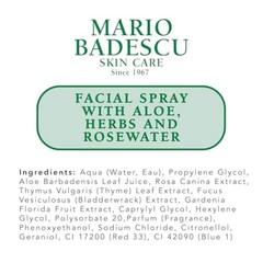 Hydrating Rosewater Face Mist with Aloe – Mario Badescu, 4 Fl Oz for All Skin