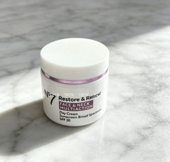 No7&prime; Restore & Renew Multi Action Face & Neck Cream 1.69 oz SPF 30 Fast shipment