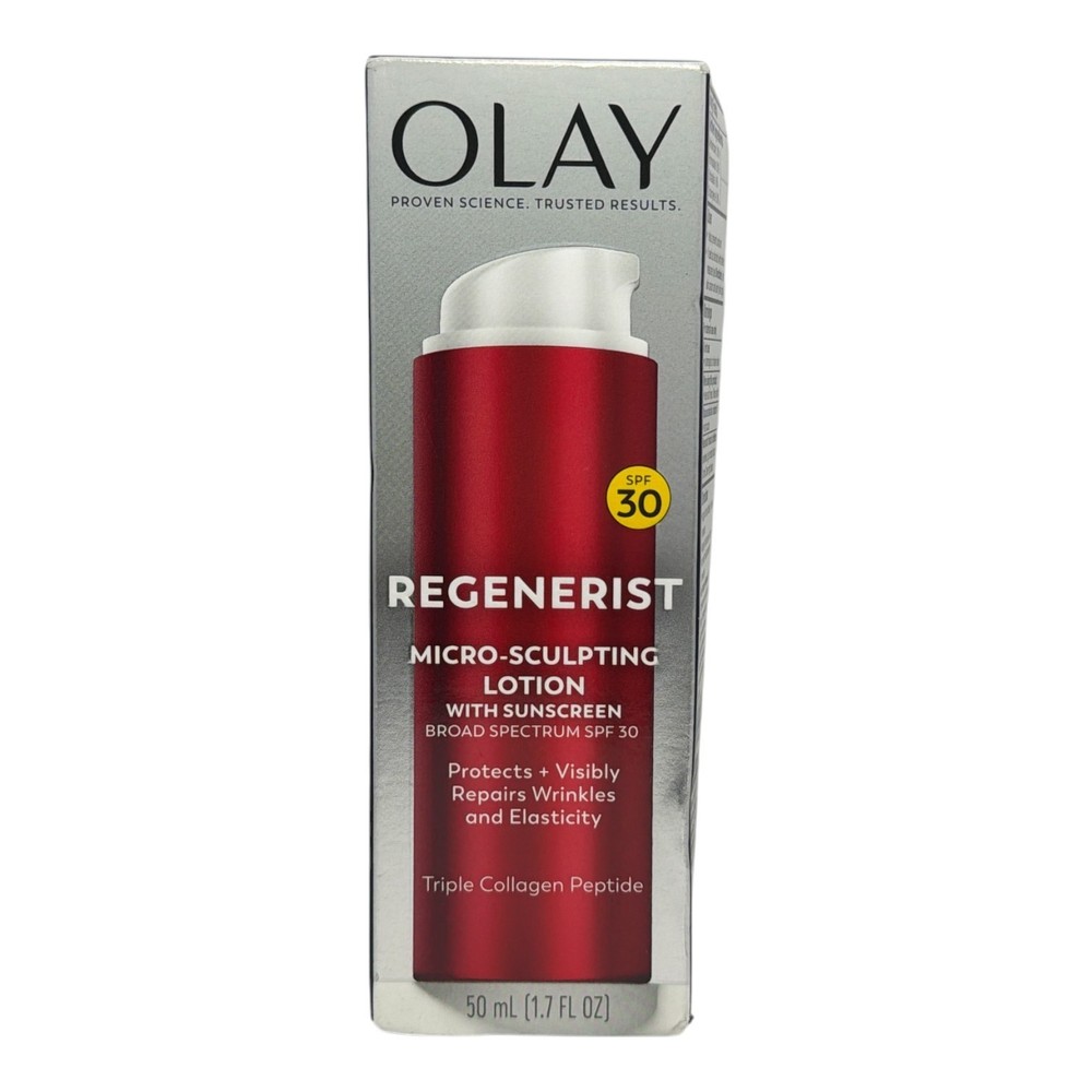 *Olay Regenerist Micro-Sculpting Lotion with Sunscreen SPF30 50ML/1.7fl.oz. New