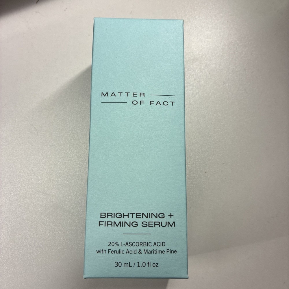 Matter Of Fact Brightening + Firming Serum Authentic And New In Box