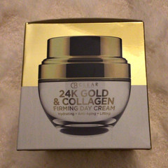 CB CLEAR BEAUTY 24K Gold & Collagen Firming Day Cream Face/Neck 1.69 fl oz