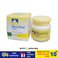 HAZELINE Snow Moisturizing Cream Whitening Natural ProtectSkin 100g