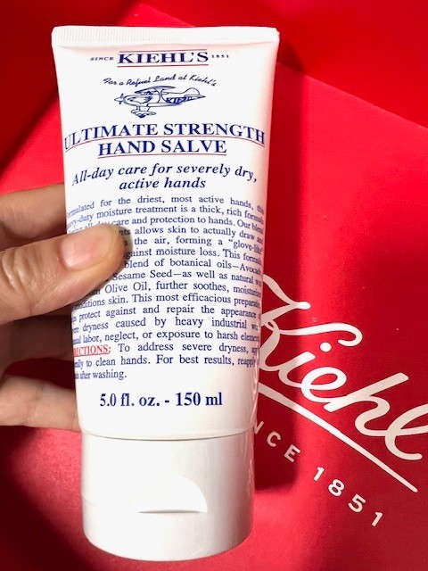 Kiehl’s Ultimate Strength Hand Salve For Severely Dry Active Hands 5oz/150mL New