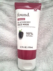 Found Firming Blackberry Face Mask 98% Natural 5.7 Fl Oz