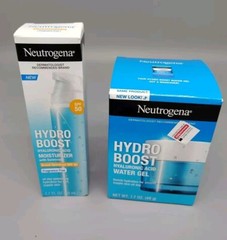 Neutrogena Hydro Boost Face Moisturizer Broad Spectrum SPF 50 1.7oz & Water Gel