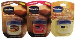 Vaseline Lip Therapy Bundle – Creme Brulee, Rosy Lips & Cocoa Butter, 0.25 Ounce