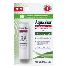 Aquaphor Naturally Inspired Lip Repair Stick 0.17 Ounce (Pack of 1), clear