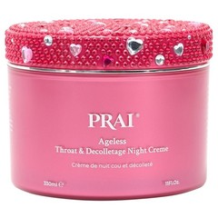 PRAI Beauty 11oz Ageless Throat & Decolletage Night Creme Pink Heart Sealed