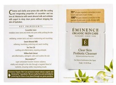 Eminence Organic Skin Care Lot of 6 Samples 0.10oz ; You Pick!