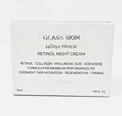 LEPIQUE Glass Skin 14Days Miracle Retinol Night Cream 50mL. New In Box