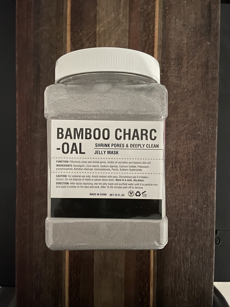BAMBOO CHARCOAL/Jelly Mask/HYDRO/Vajacial/Peel-Off Facial/Hydrogel/ProSize