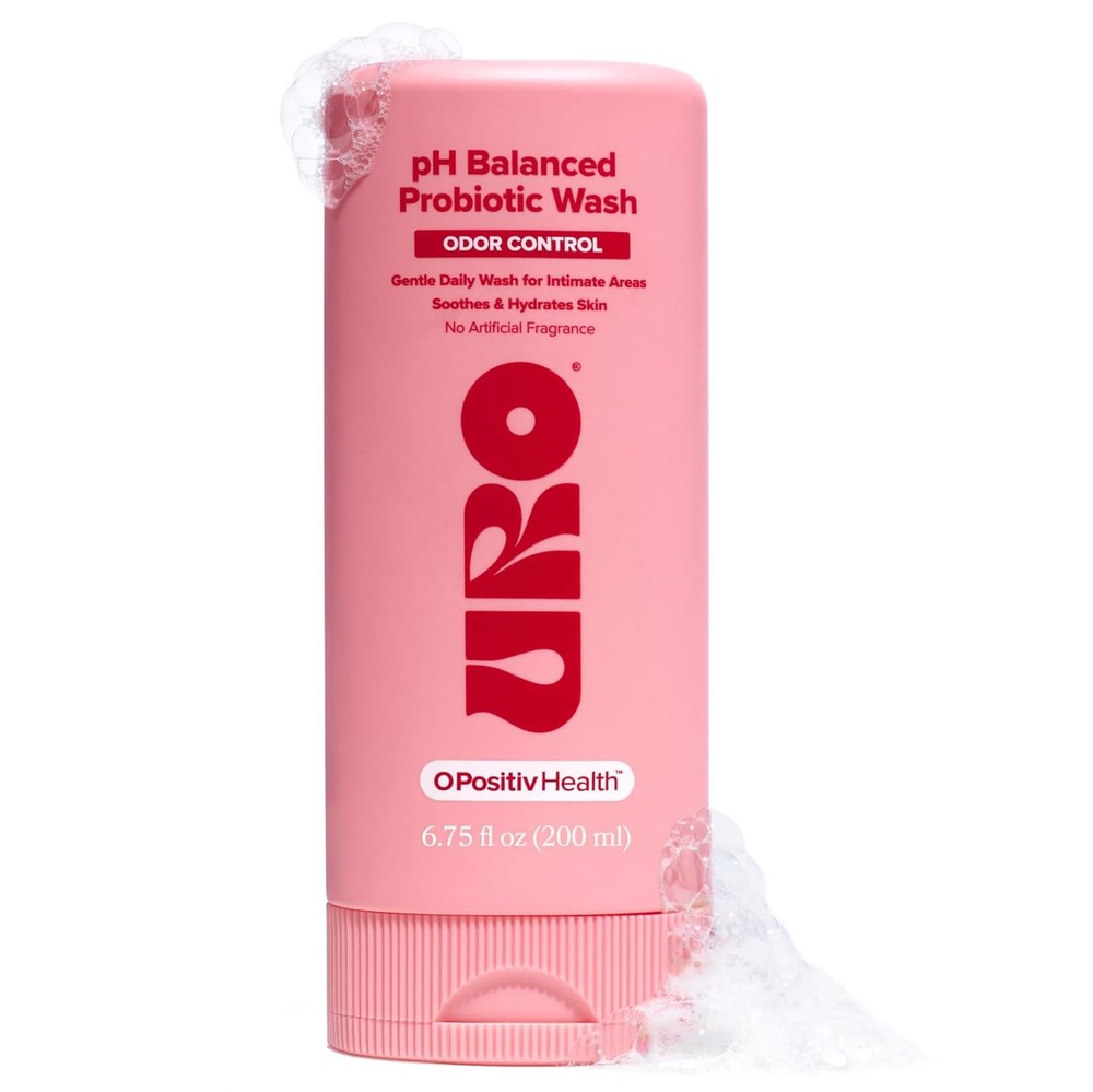 O Positiv URO pH Balanced Probiotic Wash – Odor Control, Balance, Dryness…