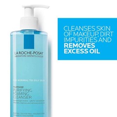 La Roche-Posay Toleriane Purifying Foaming Facial Cleanser, Oil Free Face Wash
