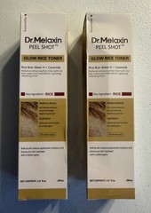 DR MELAXIN PEEL SHOT GLOW RICE TONER 6.7 FL OZ