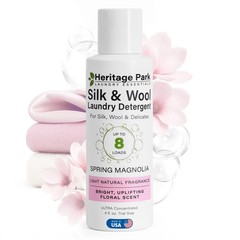 Heritage Park Silk & Wool Spring Magnolia Floral Scent, 4 Fl Oz (Pack of 1)