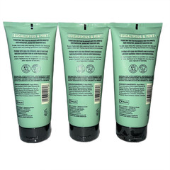 3x Scottish Fine Soap Company Eucalyptus & Mint Male Facial Moisturisers 200ml