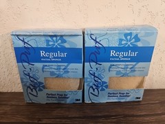 Vintage NOS Lot Of 2 Buf-Puf Deep Cleansing Facial Body Sponges
