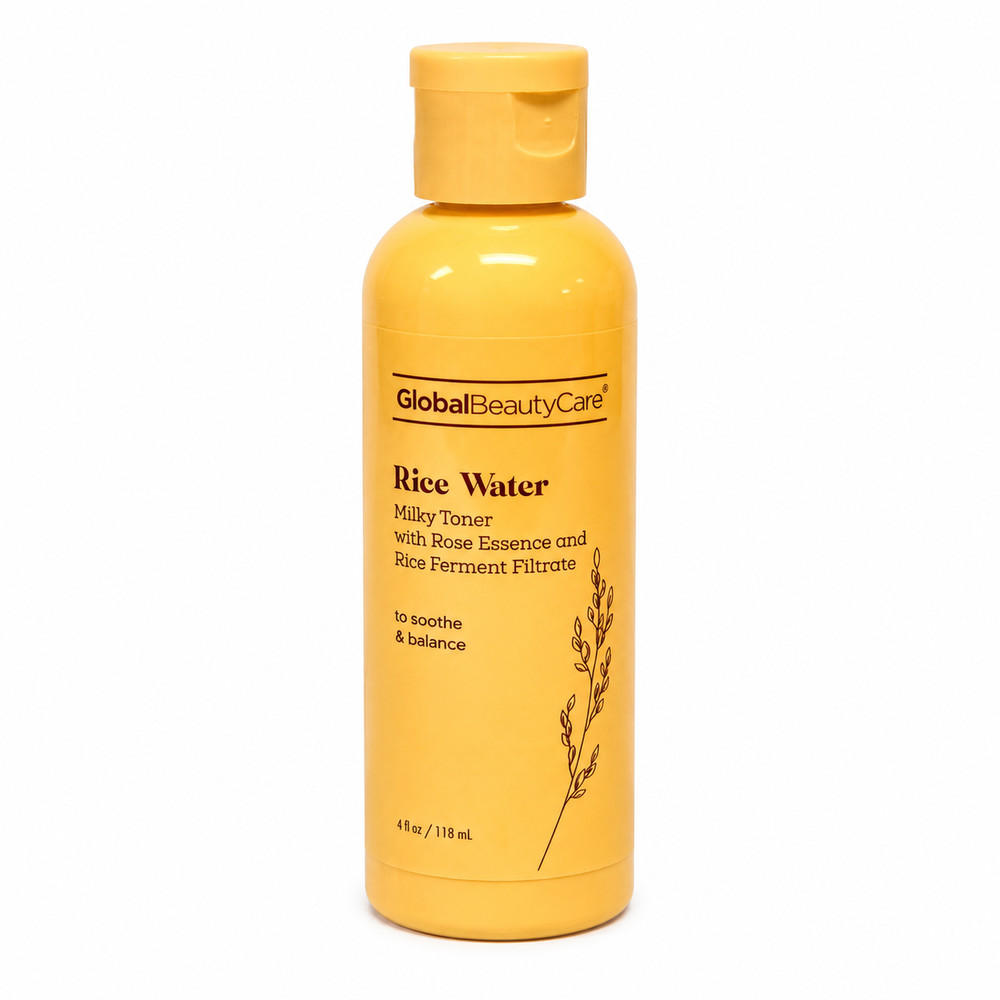 GlobalBeautyCare Rice Water Milky toner with Rose essence 4fl oz