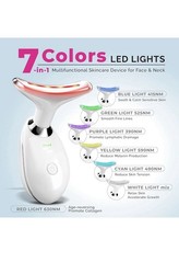 Biiney pinknext glow LIMITED EDITION 7 color LED NECK FACIAL THERAPY MASSAGER