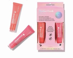 Peptide Glow Lip Serum Set by Market Fresh Beauty NIB