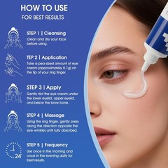 Eye Cream for Wrinkles, Fine Lines & Crows Feet – With Ceramides, Peptides + …