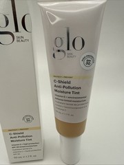 GLO SKIN Beauty C-Shield Anti-Pollution Moisture Tint SPF 30 ~ 1.7 oz 3w