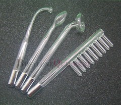 4 PCS Violet High Frequency Electrode Replacement Wands For High Freqeuncy Unit