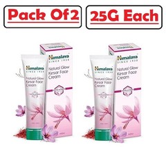 Himalaya NATURAL GLOW KESAR FACE CREAM Pack Of 2 x 25gm Each FREE SHIP 2027-28