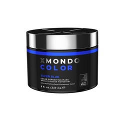 Hair Color Super Blue Semi Permanent Vegan Formula 8 Fl Oz XMONDO Healing Acid