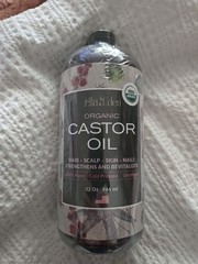 Ella & Eden Organic Castor Oil 32oz Hair Growth, Face, Skin
