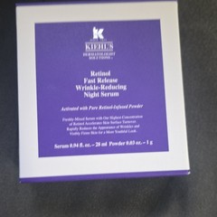 Kiehl&rsquo;s Retinol Wrinkle-Reducing Firming Night Serum 0.94 fl oz + Powder 0.03 oz