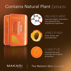 MAKARI Extreme Active Intense Argan & Carrot Oil Exfoliating Soap (7oz) |…