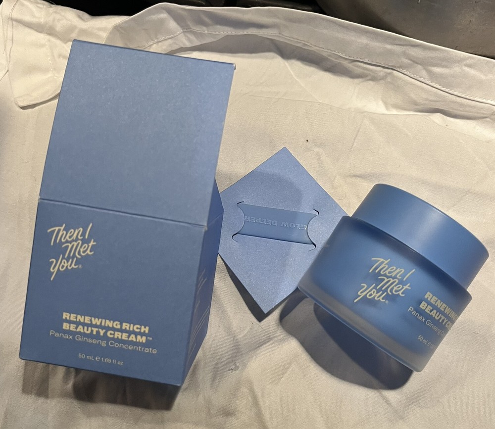 Then I Met You RENEWING RICH BEAUTY CREAM 50 ml 1.69 oz NIB
