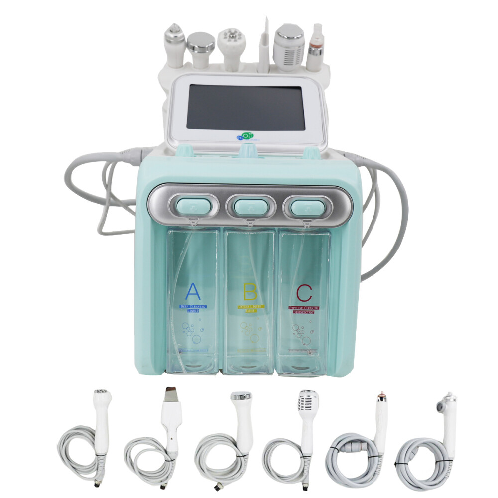 6 In 1 Facial Care Machine Hydrogen and Oxygen Small Bubble Machine AC110V 200W