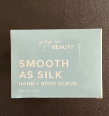 Glow On 5th Beauty Smooth As Silk Hand + Body Scrub Full Size Sealed Exp 2024
