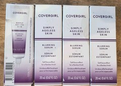 Lot of 4 COVERGIRL SIMPLY AGELESS SKIN BLURRING SERUM 0.67 fl oz