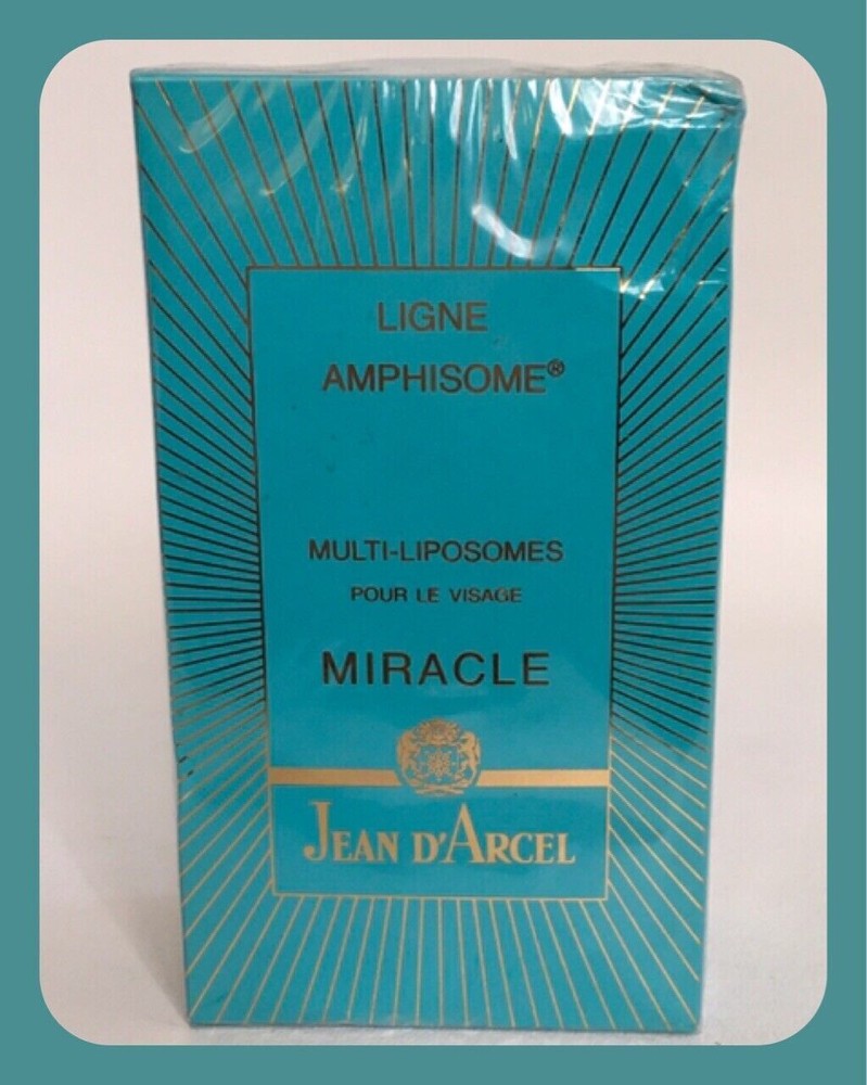 Vtg Jean D&rsquo;Arcel MIRACLE Multi Liposomes For The Face 30 ML-Made In Germany NOS