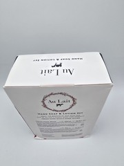 The Scottish Fine Soaps Co Au Lait Hand Soap & Lotion Gift Set 16.9 fl oz x2 NIB