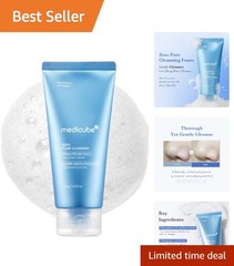 Zero Foam Facial Cleanser for Sensitive Skin | Hydration & Sebum Control 4.23 oz