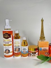 Erica Tumeric France Whitening Set with Pawpaw, Turmeric, SPF 50, Lotion & Serum