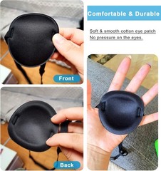 Versatile 2PCS Eye Patches for Left or Right Eye – Skin-Friendly and Adjustable
