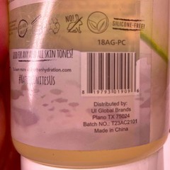 Urban Hydration Aloe Vera Face Wash 6oz 2 Pack New