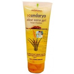 Patanjali Saundarya Aloe Vera Gel Kesar Chandan 150ml