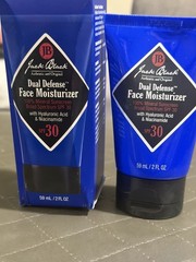Jack Black Dual Defense Face Moisturizer SPF 30 Mineral Broad Spectrum 2 oz