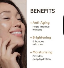 GINGER6 Energizing Pepti Ginger Face Cream Moisturizer Anti-Aging Brightening