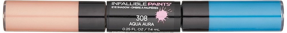 (2 PACK) L&rsquo;Oréal Infallible Paints Eye Shadow – Aqua Aura (308)