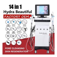 14IN1 Hydra Spa Facial Beauty Machine Dermabrasion Skin Cleaning Face Lift US