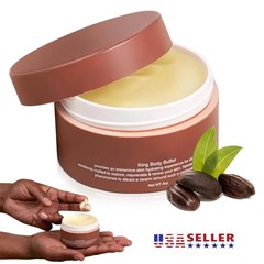 King Body Butter – 4oz / 120g – Crowned Organic Cologne Moisturizer designed
