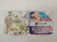 2 Packs X 75g Mudway Natural Dead Sea Mud Mask 3-in-1 For Face, Hair and Body